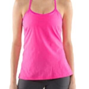 Lululemon Amped Tank Pink Size 4-6 See measurements